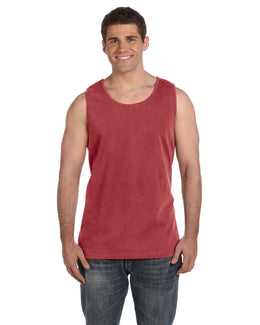 Comfort Colors Garment-Dyed Tank C9360 | Brick - Front
