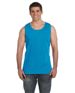 Comfort Colors Garment-Dyed Tank C9360 | Sapphire - Front