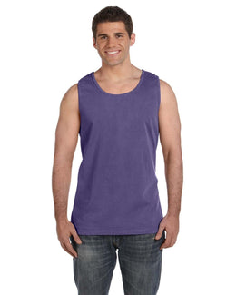 Comfort Colors Garment-Dyed Tank C9360 | Grape - Front