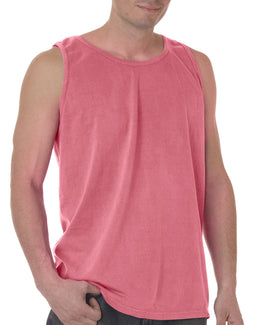 Comfort Colors Garment-Dyed Tank C9360 | Peony - Front