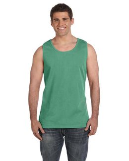 Comfort Colors Garment-Dyed Tank C9360 | Island Green - Front