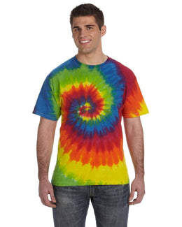 Tie-Dye 100% Cotton Tie Dye T-Shirt CD100 | Moondance - Front