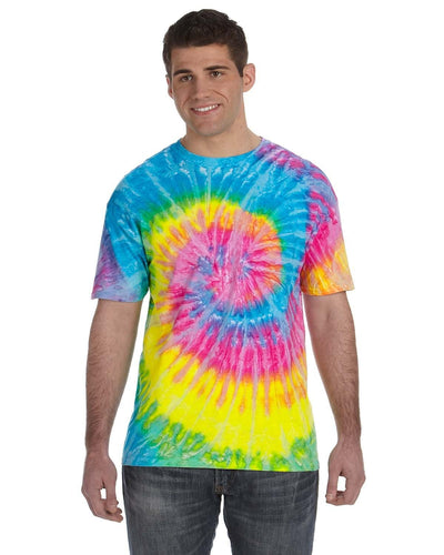 Tie-Dye 100% Cotton Tie Dye T-Shirt CD100 | Saturn - Front