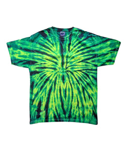 Tie-Dye 100% Cotton Tie Dye T-Shirt CD100 | Wild Spider - Front