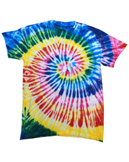 Tie-Dye 100% Cotton Tie Dye T-Shirt CD100 | Santa Barbara - Front