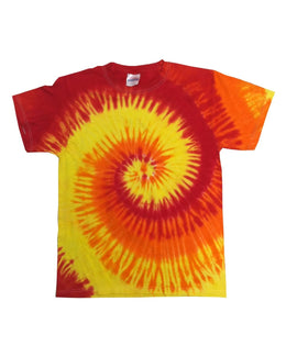 Tie-Dye 100% Cotton Tie Dye T-Shirt CD100 | Blaze - Front