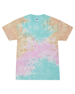 Tie-Dye 100% Cotton Tie Dye T-Shirt CD100 | Snow Cone - Front