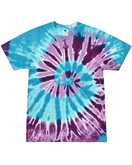 Tie-Dye 100% Cotton Tie Dye T-Shirt CD100 | Barbados - Front