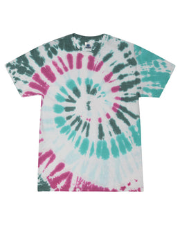 Tie-Dye 100% Cotton Tie Dye T-Shirt CD100 | Everglades - Front