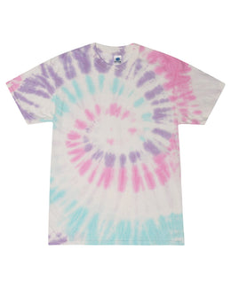 Tie-Dye 100% Cotton Tie Dye T-Shirt CD100 | Acadia - Front