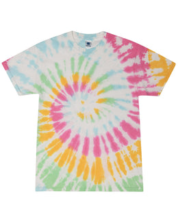 Tie-Dye 100% Cotton Tie Dye T-Shirt CD100 | Yosemite - Front