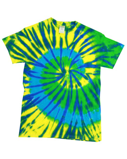 Tie-Dye Youth 100% Cotton Tie-Dyed T-Shirt CD100Y | Karma - Front