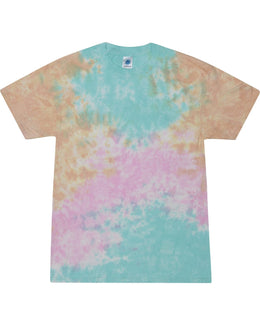 Tie-Dye Youth 100% Cotton Tie-Dyed T-Shirt CD100Y | Snow Cone - Front
