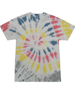 Tie-Dye Youth 100% Cotton Tie-Dyed T-Shirt CD100Y | Yellowstone - Front