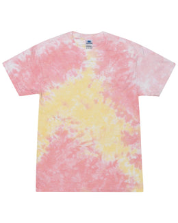 Tie-Dye Youth 100% Cotton Tie-Dyed T-Shirt CD100Y | Funnel Cake - Front