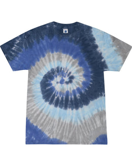 Tie-Dye Youth 100% Cotton Tie-Dyed T-Shirt CD100Y | Moonbeam - Front