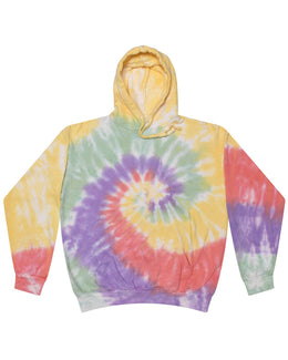 Tie-Dye Pullover Hoodie CD877 | Zen Rainbow - Front