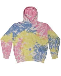 Tie-Dye Pullover Hoodie CD877 | Sherbert - Front