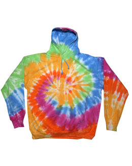 Tie-Dye Youth Pullover Hoodie CD877Y | Eternity - Front