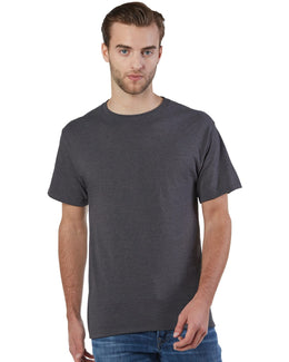 Champion Adult Ringspun Cotton T-Shirt CP10 | Charcoal Heather - Front