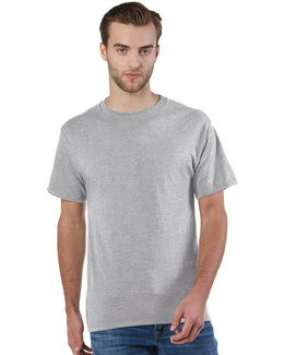 Champion Adult Ringspun Cotton T-Shirt CP10 | Oxford Gray - Front