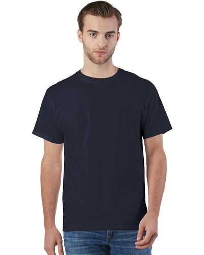 Champion Adult Ringspun Cotton T-Shirt CP10 | Navy - Front