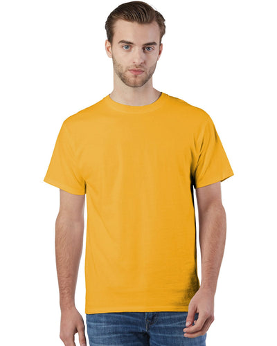 Champion Adult Ringspun Cotton T-Shirt CP10 | C Gold - Front