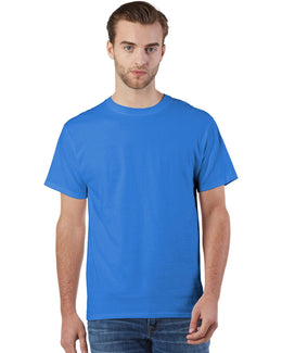 Champion Adult Ringspun Cotton T-Shirt CP10 | Bluebell Breeze - Front