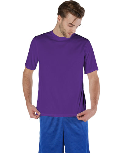 Champion Double Dry Performance T-Shirt CW22 | Purple - Front