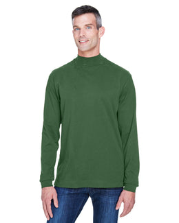 Devon & Jones Sueded Mock Turtleneck D420 | Forest - Front