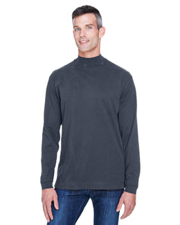Devon & Jones Sueded Mock Turtleneck D420 | Navy - Front