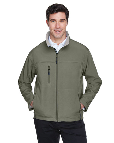 Devon & Jones Soft Shell Jacket D995 | Olive - Front