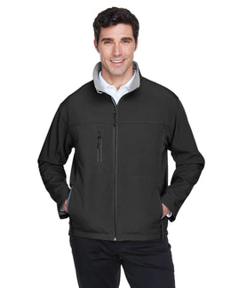 Devon & Jones Soft Shell Jacket D995 | Black - Front
