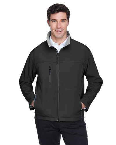Devon & Jones Soft Shell Jacket D995 | Black - Front