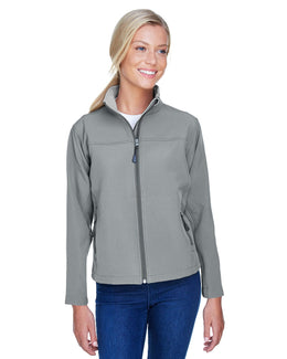 Devon & Jones Ladies Soft Shell Jacket D995W | Charcoal - Front