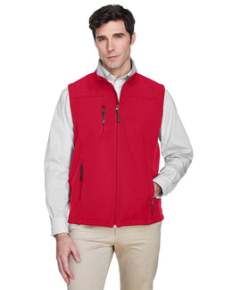 Devon & Jones Soft Shell Vest D996 | Red - Front