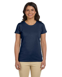 Econscious Ladies Organic Cotton Short Sleeve T-Shirt EC3000 | Navy - Front