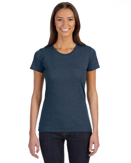 Econscious Ladies Blended Eco T-Shirt EC3800 | Water - Front