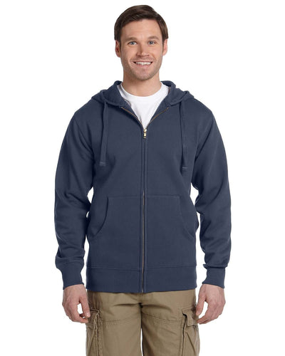 Econscious Organic/Recycled Full-Zip Hoodie EC5650 | Pacific - Front