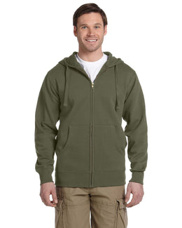 Econscious Organic/Recycled Full-Zip Hoodie EC5650 | Jungle - Front