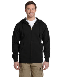 Econscious Organic/Recycled Full-Zip Hoodie EC5650 | Black - Front