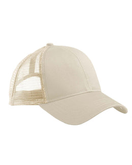 Econscious Eco Trucker Organic/Recycled Cap EC7070 | Oyster/ Oyster - Front