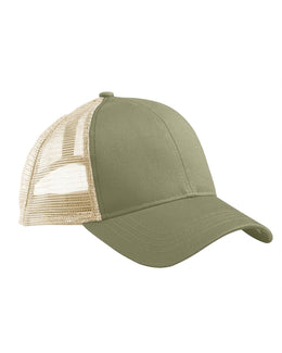 Econscious Eco Trucker Organic/Recycled Cap EC7070 | Jungle/ Oyster - Front