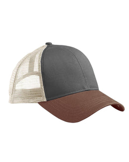 Econscious Eco Trucker Organic/Recycled Cap EC7070 | Chrcl/ L Br/ Oys - Front
