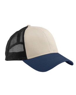 Econscious Eco Trucker Organic/Recycled Cap EC7070 | Oystr/pacfc/ Blk - Front