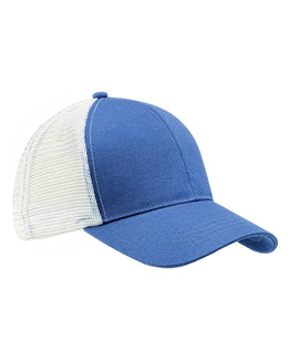 Econscious Eco Trucker Organic/Recycled Cap EC7070 | Daylght Blu/ Wht - Front