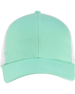 Econscious Eco Trucker Organic/Recycled Cap EC7070 | Mint/ White - Front