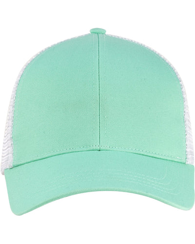 Econscious Eco Trucker Organic/Recycled Cap EC7070 | Mint/ White - Front