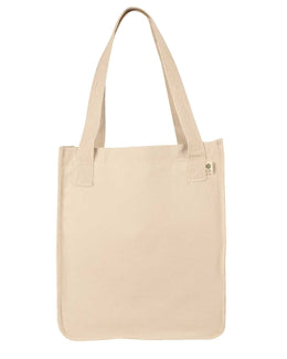 Econscious Organic Canvas Market Tote EC8040 | Natural - Front