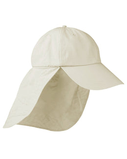Adams Low-Profile Cap with Neck Cape EOM101 | Stone - Front